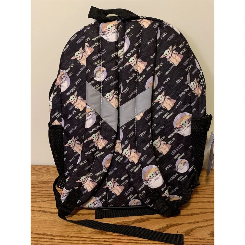 Star Wars‎ Grogu Backpack Kids Black New Precious Cargo Mandalorian Bag